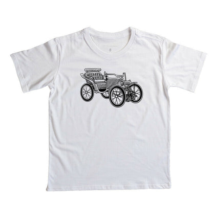 Camiseta Infantil - Carro Vintage