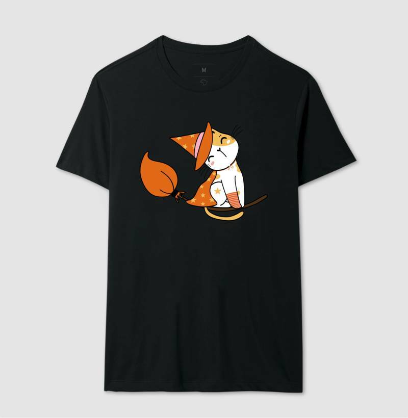 Camiseta - Gato de Vassoura