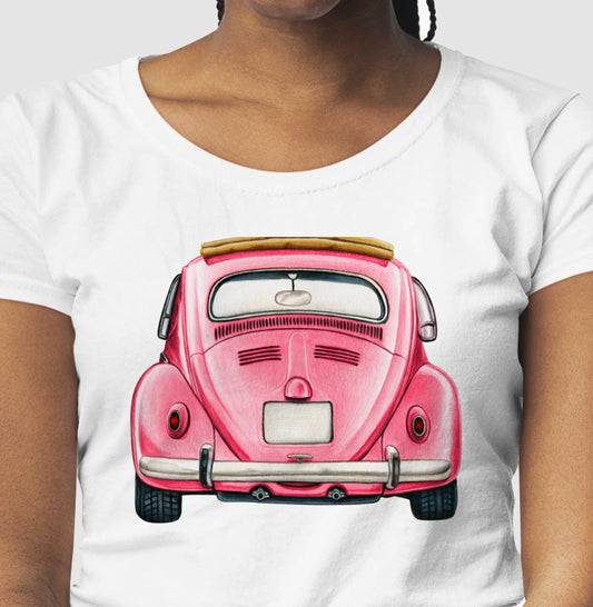 Baby Look - Fusca Rosa