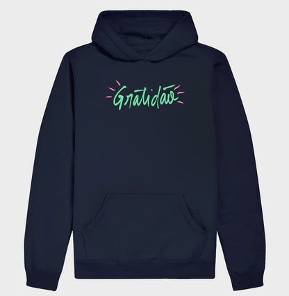 Moletom Hoodie - Gratidão Verde