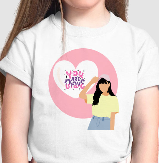 Camiseta Infantil - Girl Power Marina