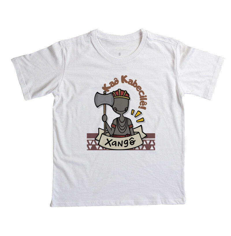 Camiseta Infantil - Kaô Kabecilê Xangô