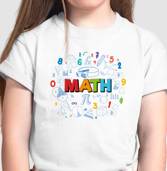 Camiseta Infantil - Math