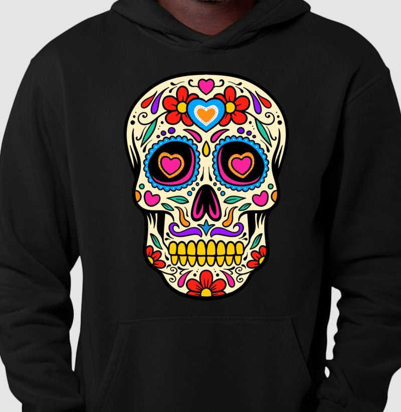 Moletom Hoodie - Caveira Mexicana