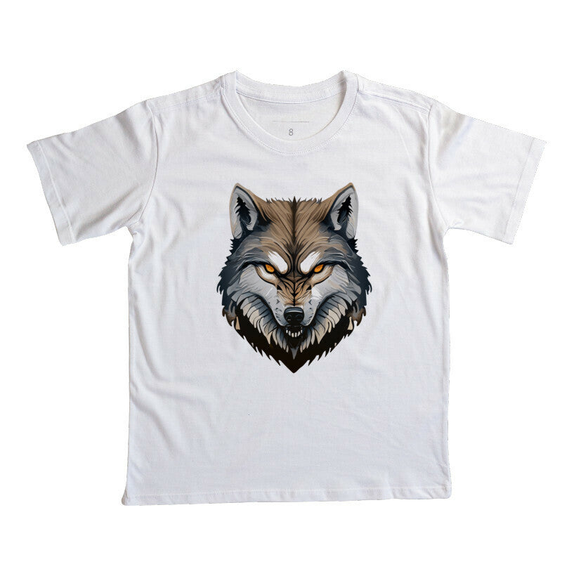 Camiseta Infantil - Lobo