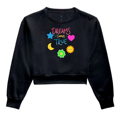 Moletom Cropped - Dreams Come True