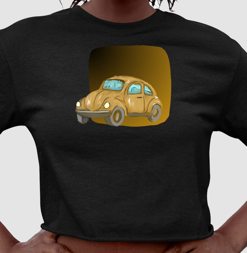 Cropped - Fusca Marrom