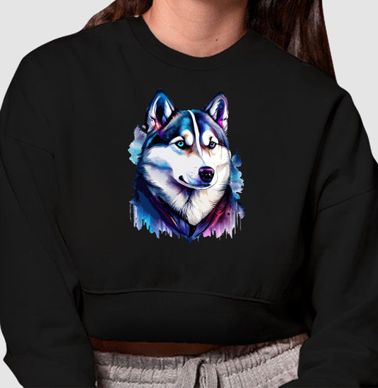 Moletom Cropped - Husky