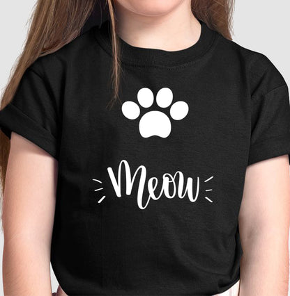 Camiseta Infantil - Meow