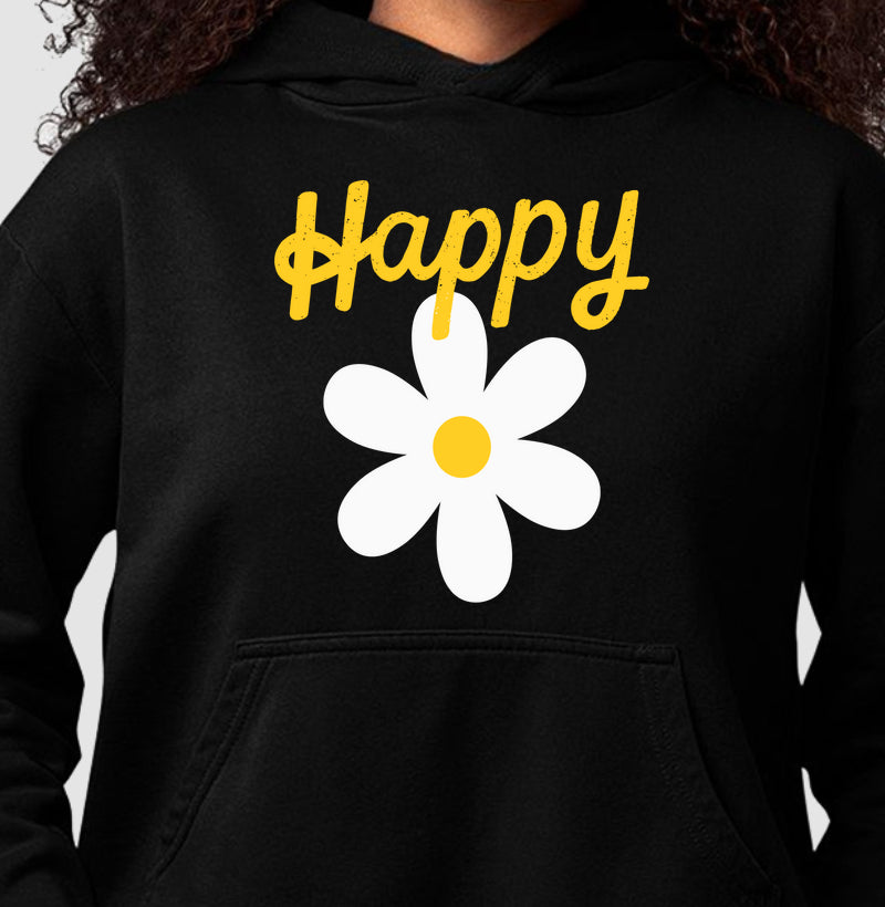 Moletom Hoodie - Happy