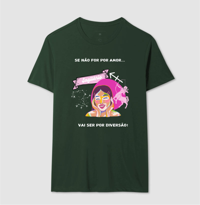 Camiseta - Sagitário Diversão Mulher