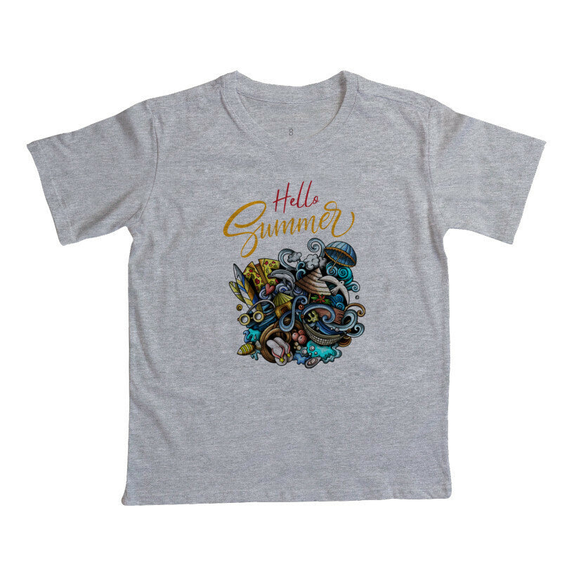 Camiseta Infantil - Hello Summer