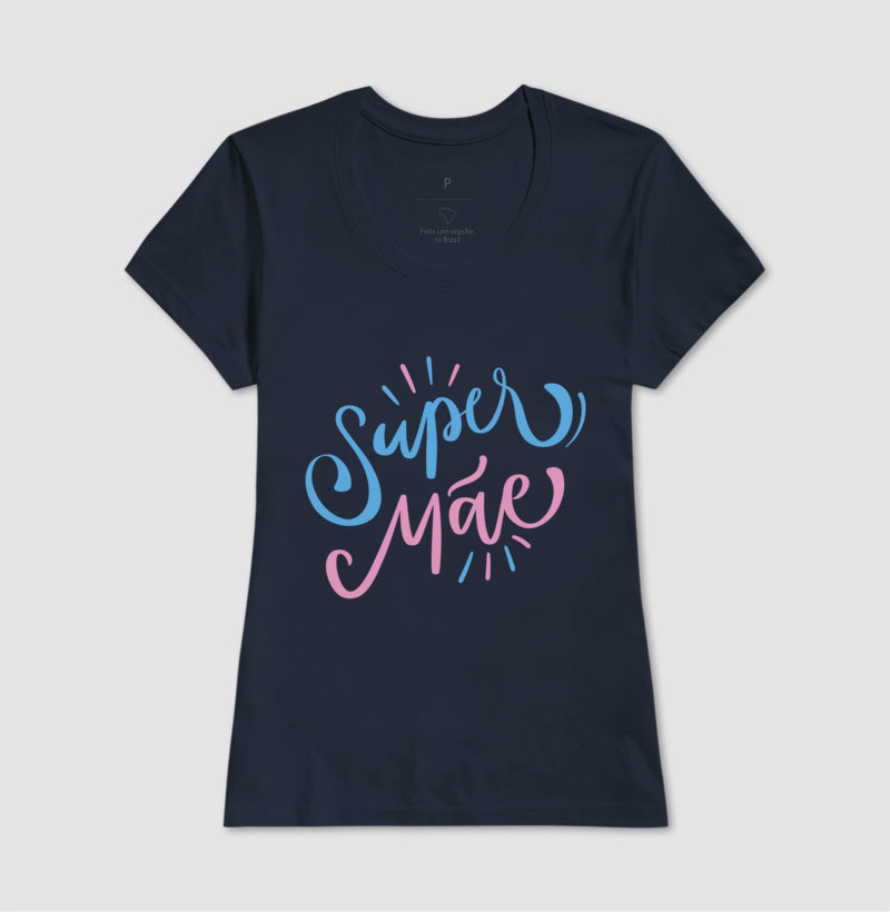 Baby Look - Super Mãe