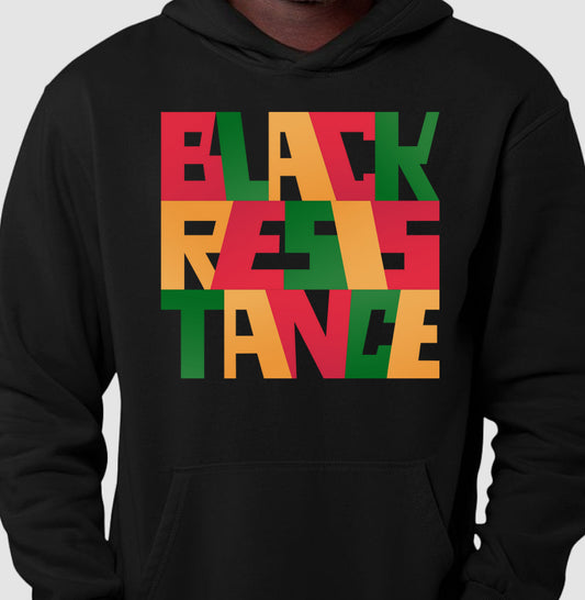 Moletom Hoodie - Black Resistance