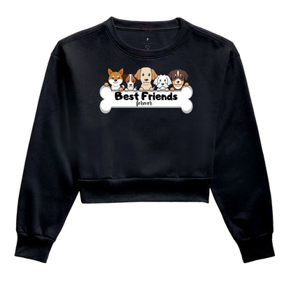 Moletom Cropped - Best Friends Forever