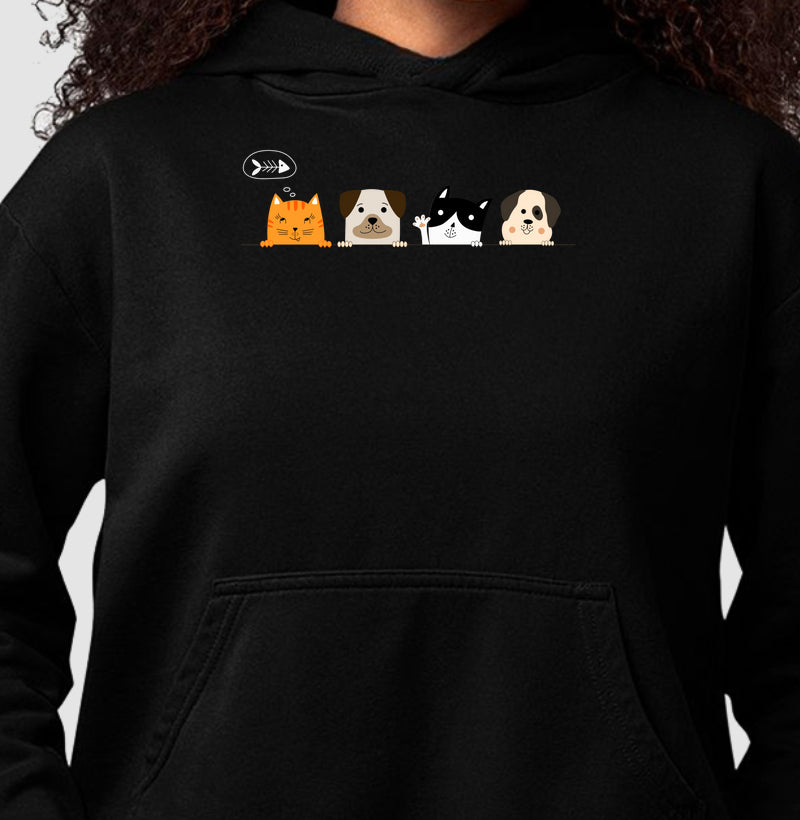 Moletom Hoodie - Pets