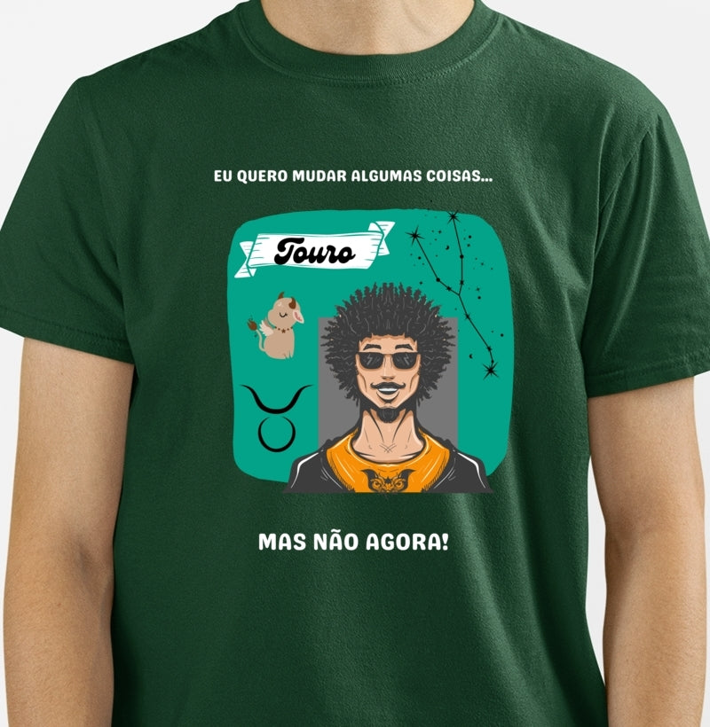 Camiseta - Touro Mudanças Homem