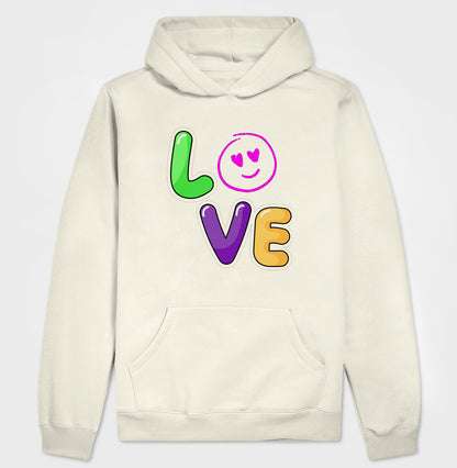 Moletom Hoodie - Love Emoji
