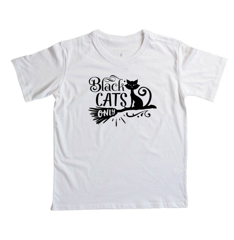 Camiseta Infantil - Black Cats