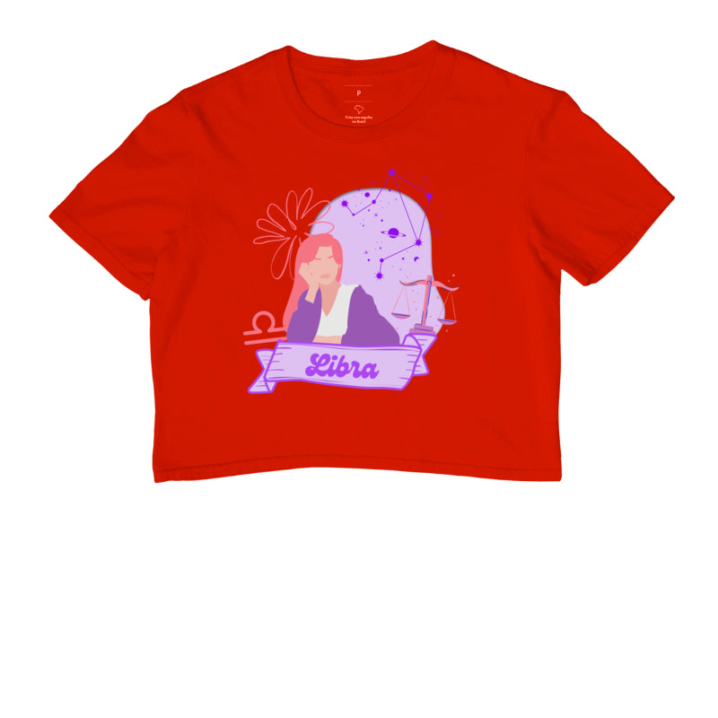 Cropped - Libra Mulher
