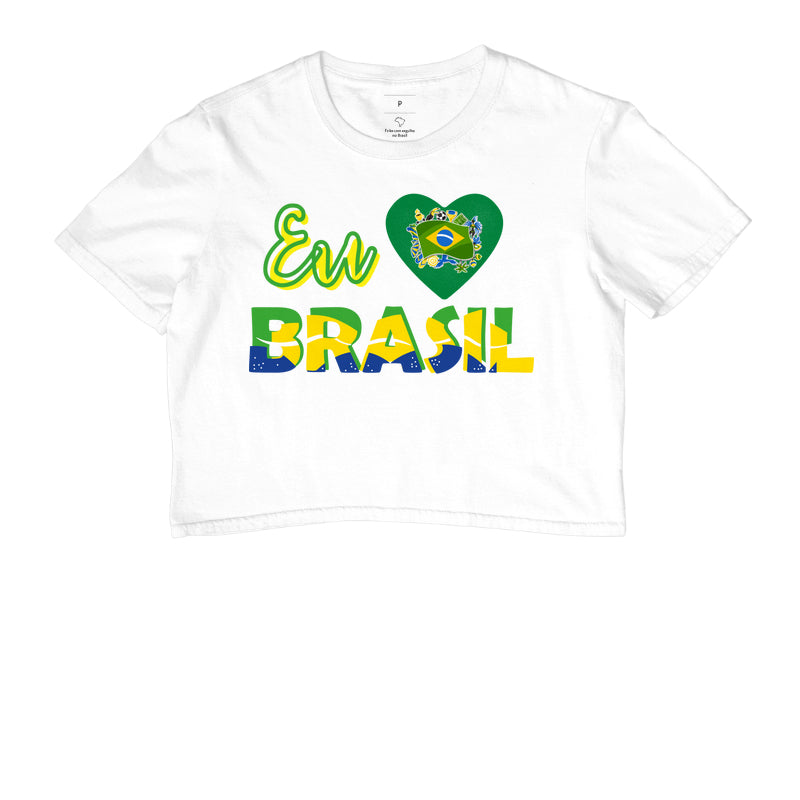 Cropped - Eu amo Brasil