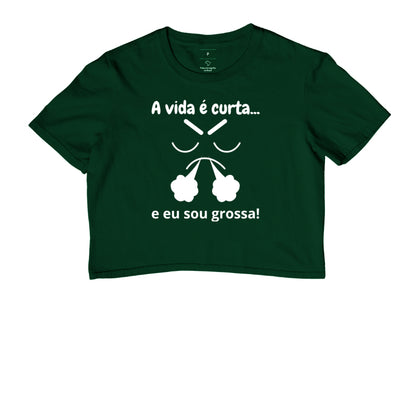 Cropped - Sou grossa