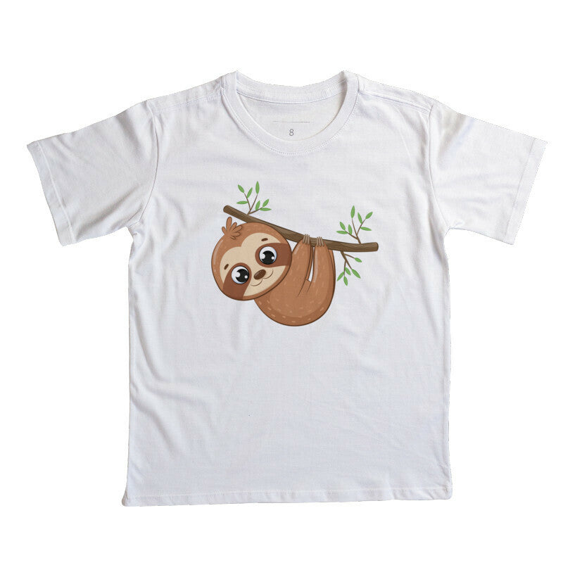 Camiseta Infantil - Bicho Preguiça