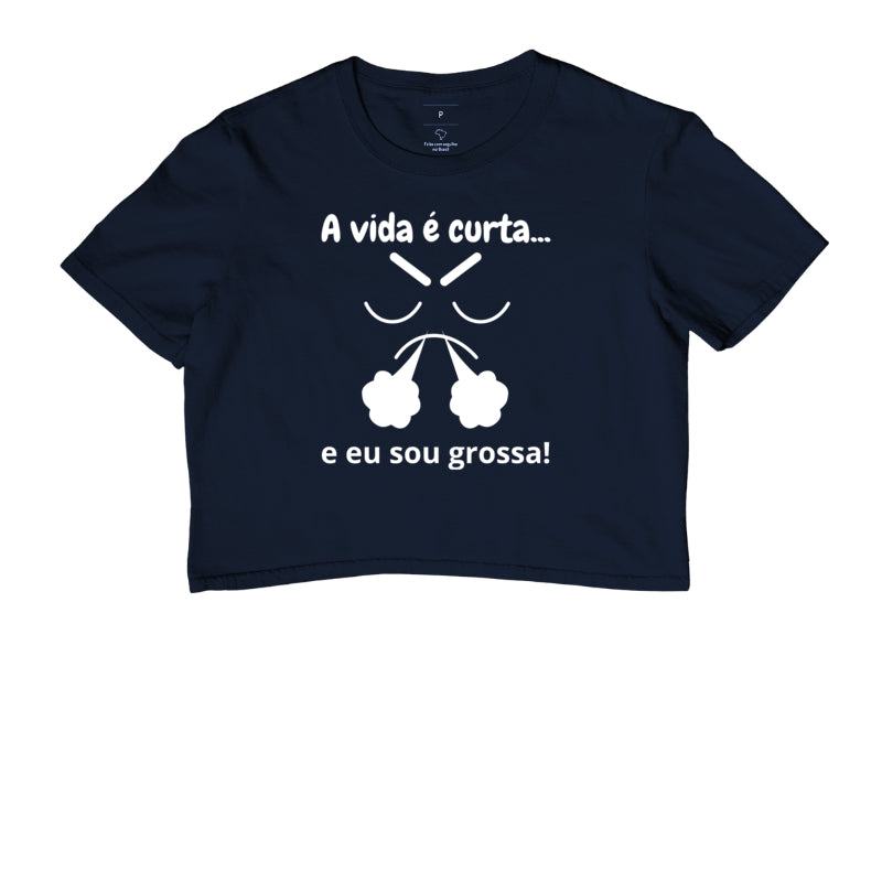 Cropped - Sou grossa