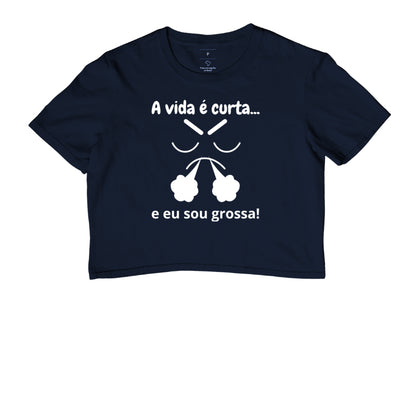 Cropped - Sou grossa