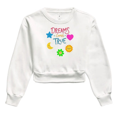 Moletom Cropped - Dreams Come True