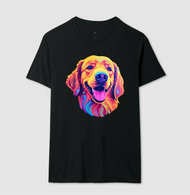 Camiseta - Golden Retriever Color