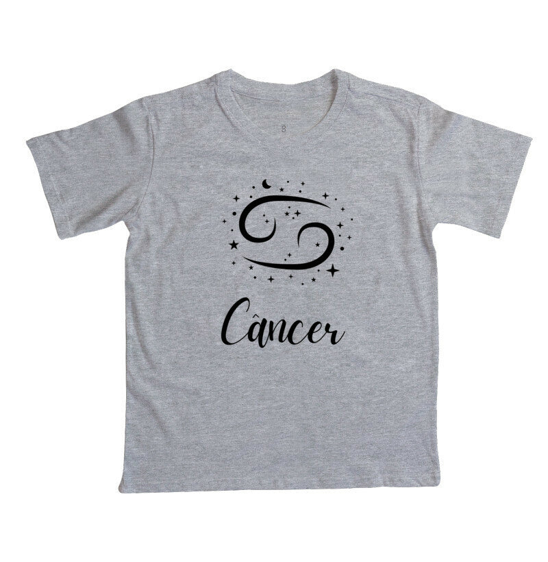 Camiseta Infantil - Signo de Câncer