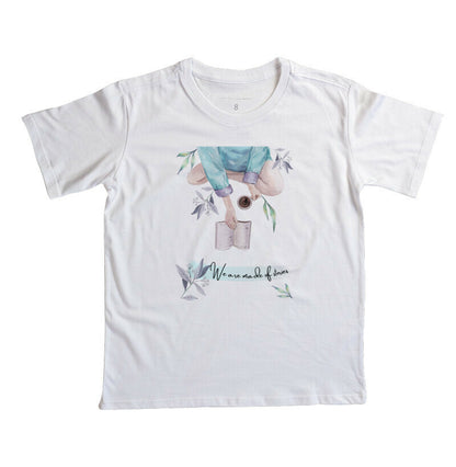 Camiseta Infantil - Girl Power Heloísa