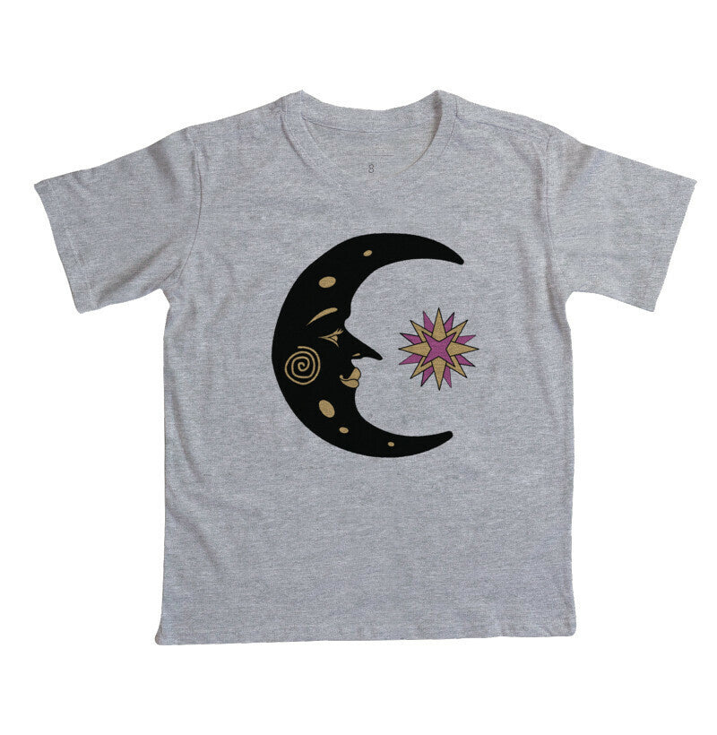 Camiseta Infantil - Lua Mística