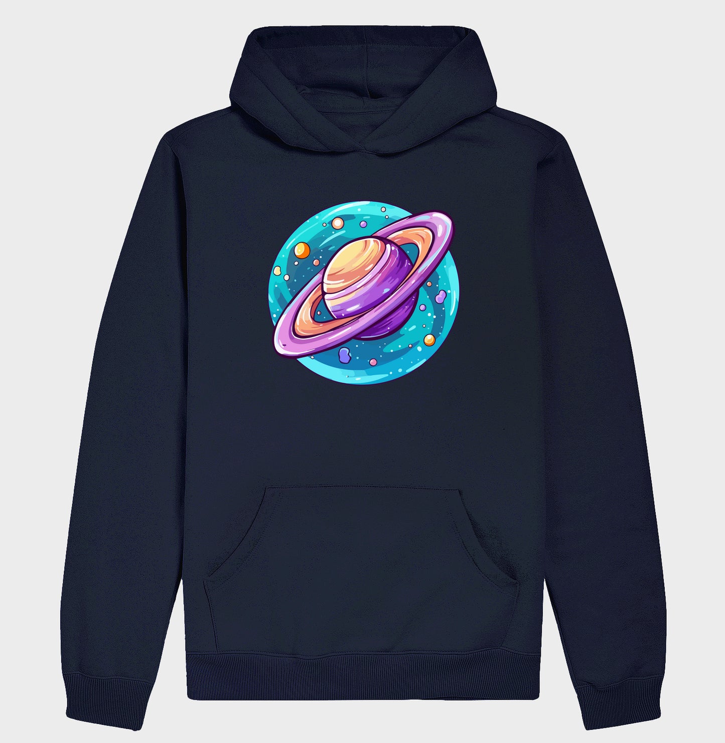 Moletom Hoodie - Saturno Colorido