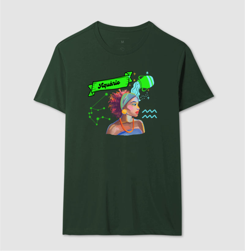 Camiseta - Aquário Mulher