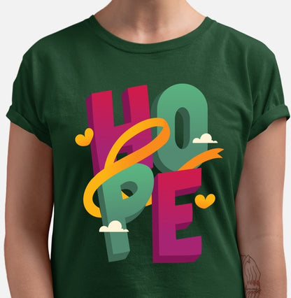 Camiseta - Hope Colorida