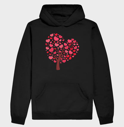 Moletom Hoodie - Árvore de Coração
