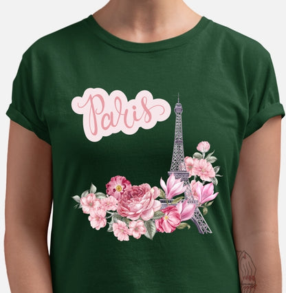 Camiseta - Paris Rosa