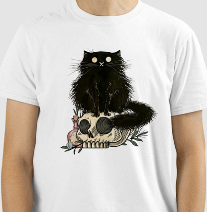 Camiseta - Halloween Gato