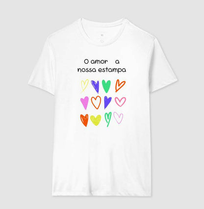 Camiseta - Estampa Amor