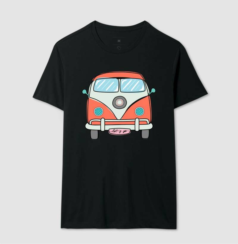 Camiseta - Kombi Laranja