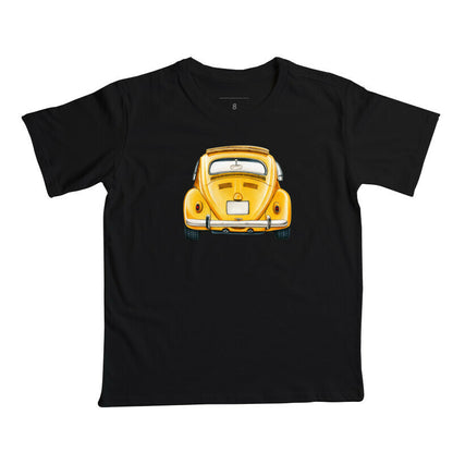 Camiseta Infantil - Fusca Amarelo