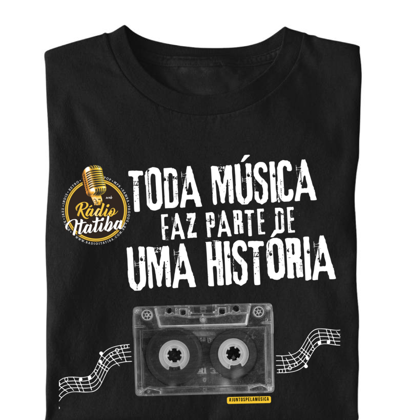 Camiseta - Toda Música