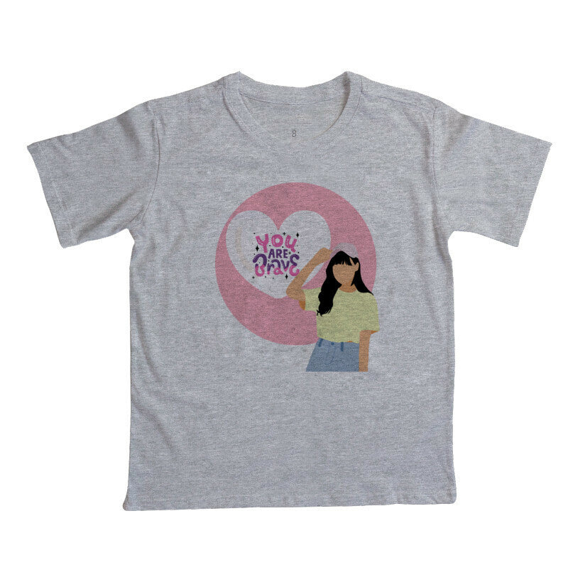 Camiseta Infantil - Girl Power Marina