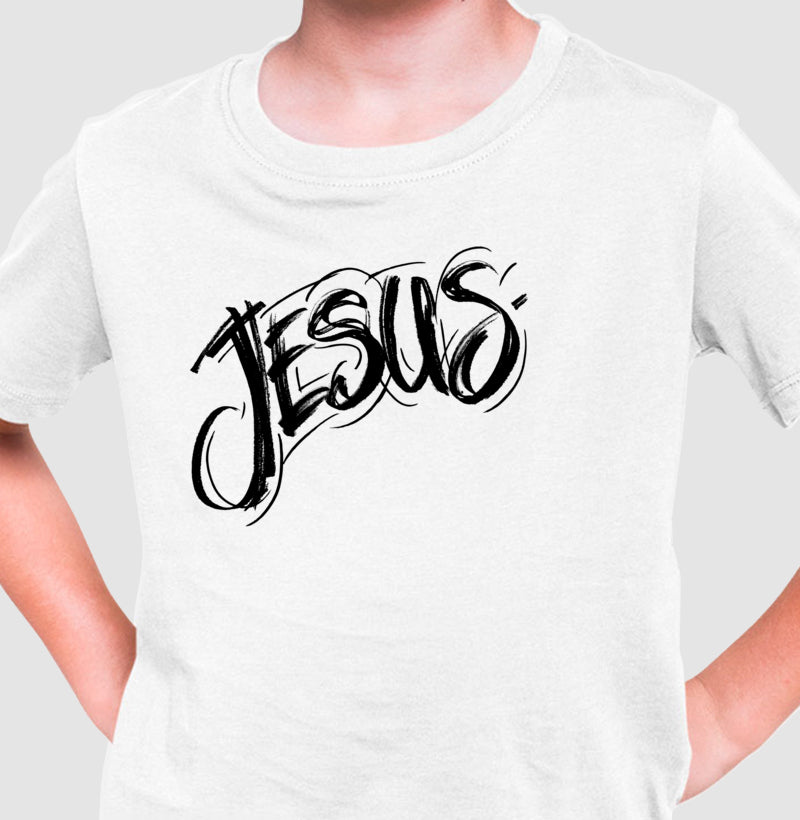 Camiseta Infantil - Jesus Nome