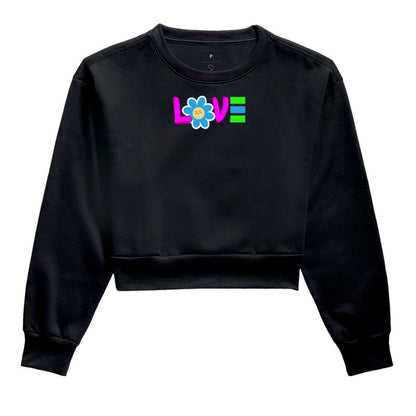 Moletom Cropped - Love