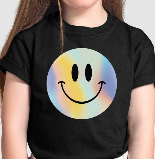 Camiseta Infantil - Emoji Smile Colorido