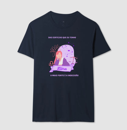 Camiseta - Libra Indecisão Mulher