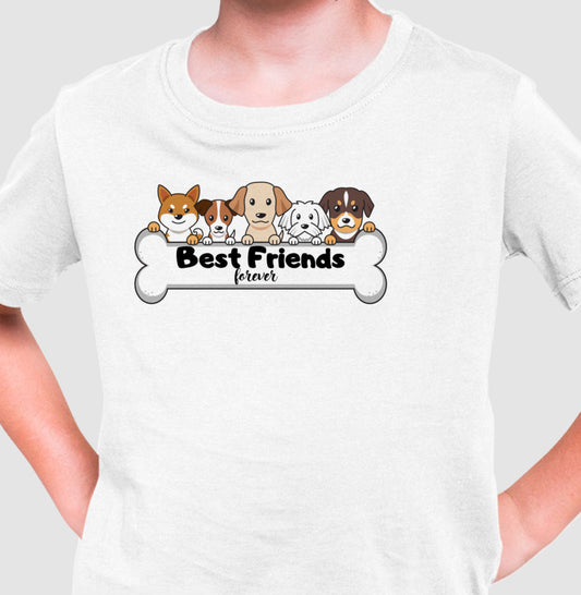 Camiseta Infantil - Best Friends Forever